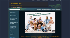 Desktop Screenshot of carnivora.com